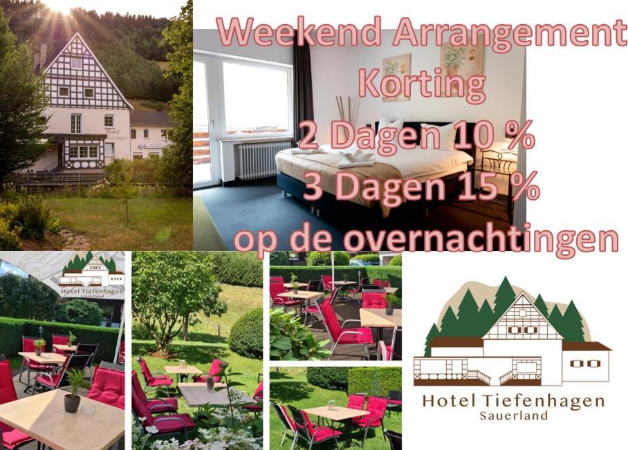 Hotel Tiefenhagen Sauerland لينهشتات المظهر الخارجي الصورة